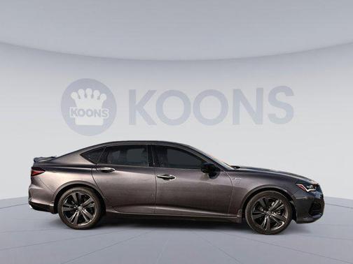 Modern Steel Metallic 2021 Acura TLX A-Spec
