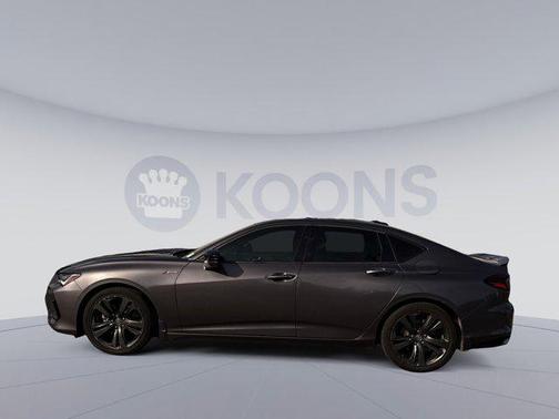 Modern Steel Metallic 2021 Acura TLX A-Spec