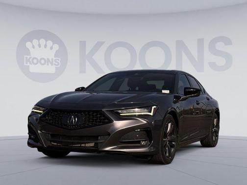 Modern Steel Metallic 2021 Acura TLX A-Spec
