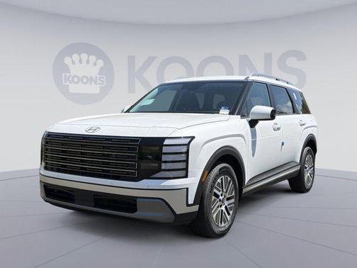 Creamy White Pearl 2026 Hyundai Palisade Hybrid SEL 8P