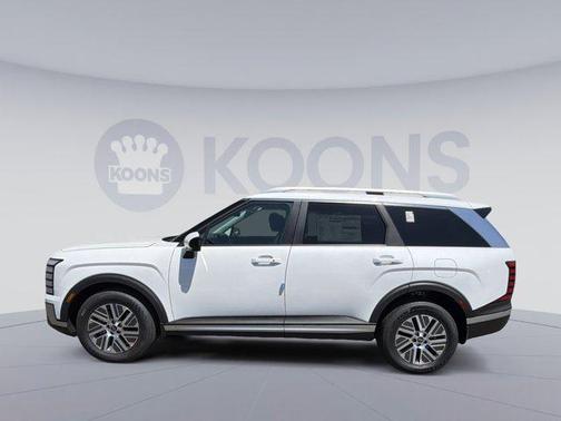 Creamy White Pearl 2026 Hyundai Palisade Hybrid SEL 8P