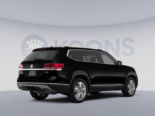 Deep Black 2018 Volkswagen Atlas 3.6L SEL Premium