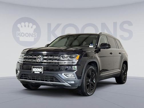 Deep Black 2018 Volkswagen Atlas 3.6L SEL Premium