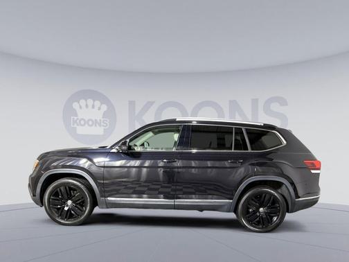 Deep Black 2018 Volkswagen Atlas 3.6L SEL Premium