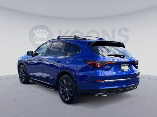 Apex Blue Pearl 2025 Acura MDX A-SPEC
