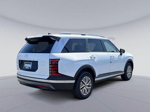 Creamy White Pearl 2026 Hyundai Palisade Hybrid Blue SEL Premium 7P