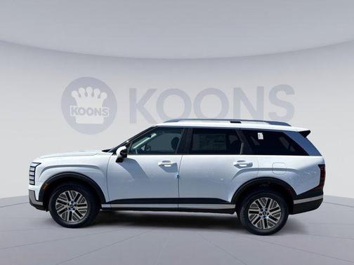 Creamy White Pearl 2026 Hyundai Palisade Hybrid Blue SEL Premium 7P