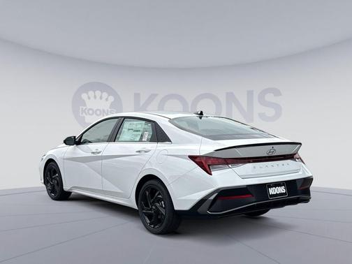 Serenity White 2026 Hyundai ELANTRA Sport
