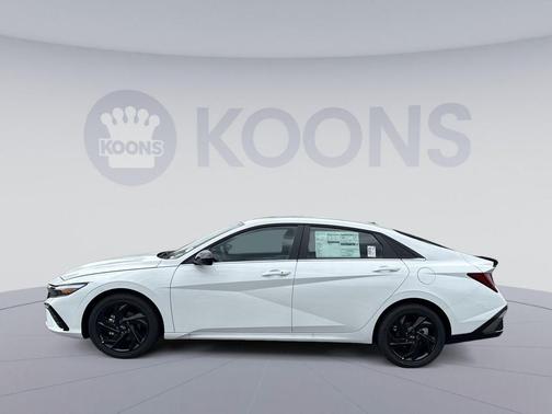 Serenity White 2026 Hyundai ELANTRA Sport