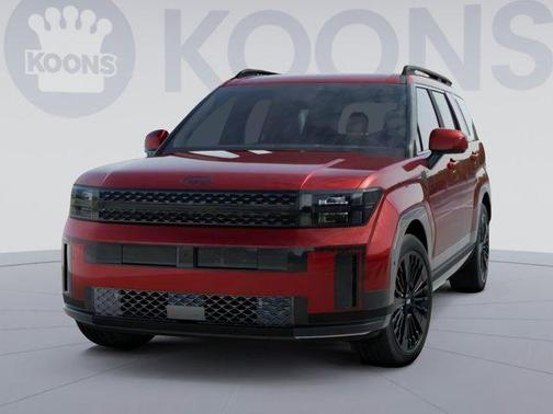 Ultimate Red 2026 Hyundai SANTA FE HEV Calligraphy