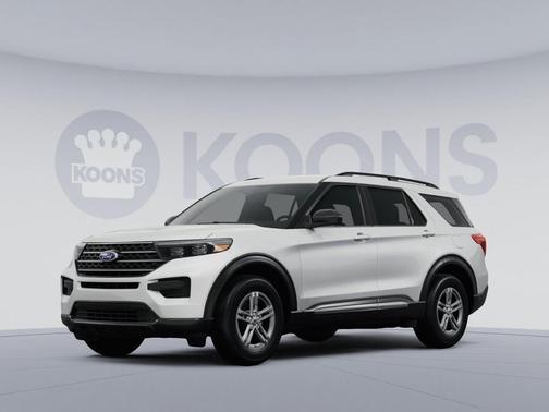 Oxford White 2024 Ford Explorer XLT