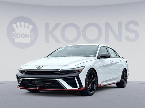 Atlas White 2026 Hyundai ELANTRA N Base
