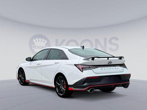 Atlas White 2026 Hyundai ELANTRA N Base