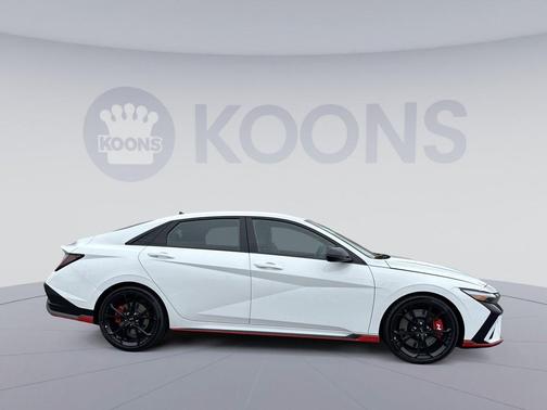 Atlas White 2026 Hyundai ELANTRA N Base