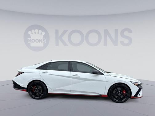 Atlas White 2026 Hyundai ELANTRA N Base