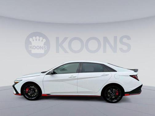 Atlas White 2026 Hyundai ELANTRA N Base