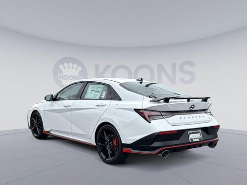 Atlas White 2026 Hyundai ELANTRA N Base