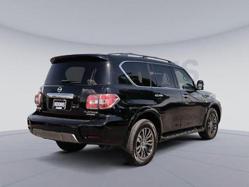 Super Black 2019 Nissan Armada Platinum