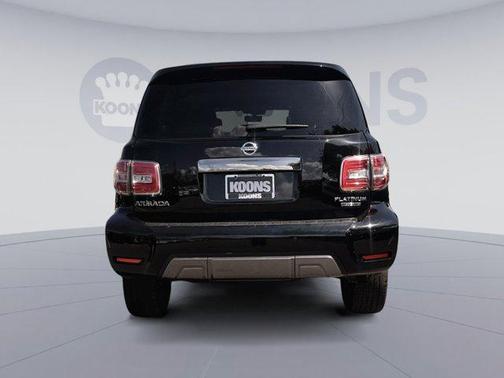 Super Black 2019 Nissan Armada Platinum