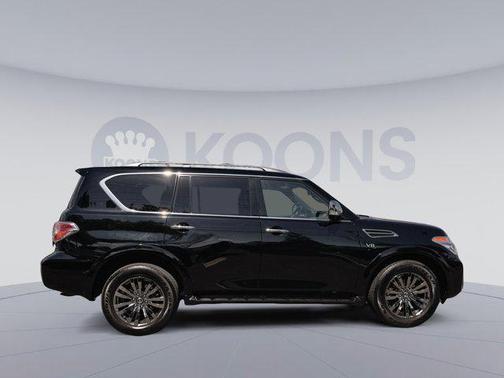 Super Black 2019 Nissan Armada Platinum