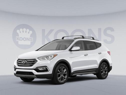 Frost White Pearl 2017 Hyundai Santa Fe Sport 2.4L