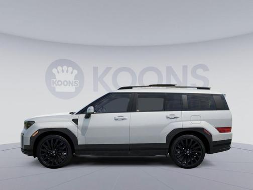 Serenity White 2026 Hyundai SANTA FE Calligraphy