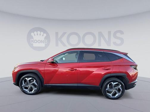 Calypso Red 2023 Hyundai TUCSON Limited