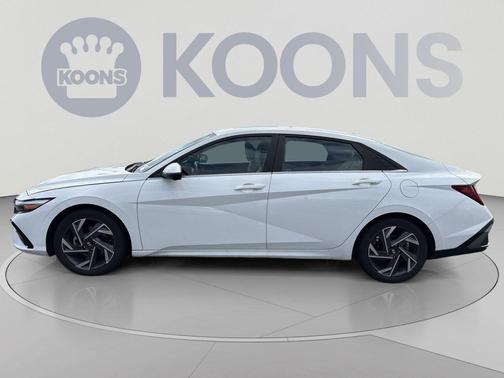 Serenity White 2024 Hyundai ELANTRA Limited