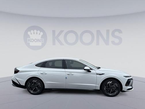Serenity White 2026 Hyundai SONATA SEL