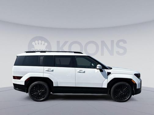Serenity White 2026 Hyundai SANTA FE HEV Calligraphy