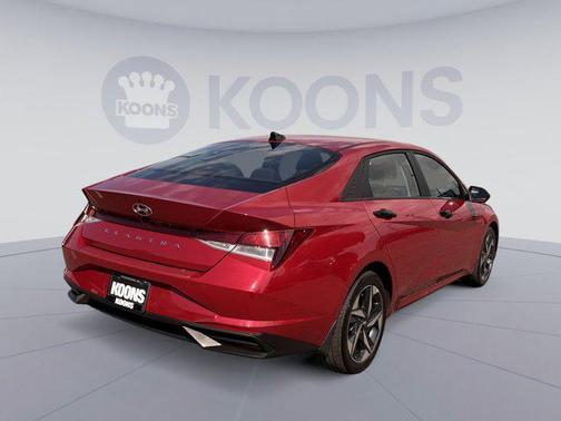 Scarlet Red Pearl 2023 Hyundai ELANTRA SEL