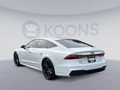 Glacier White Metallic 2021 Audi A7 55 Prestige