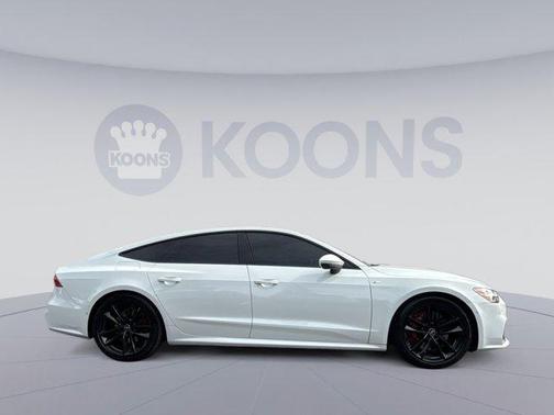 Glacier White Metallic 2021 Audi A7 55 Prestige