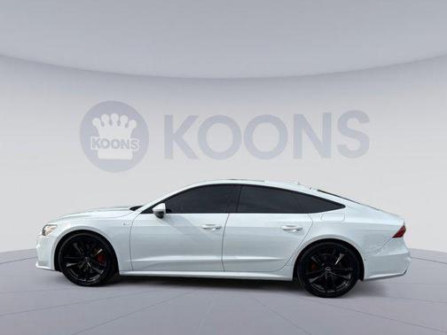 Glacier White Metallic 2021 Audi A7 55 Prestige