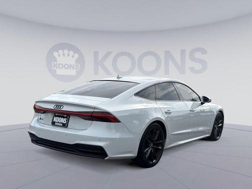 Glacier White Metallic 2021 Audi A7 55 Prestige