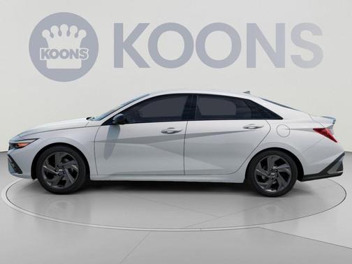 Serenity White 2026 Hyundai ELANTRA Sport