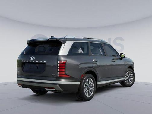 Ecotronic Gray Pearl 2026 Hyundai Palisade Hybrid SEL Premium 7P