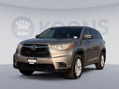 Creme Brulee Mica 2014 Toyota Highlander LE