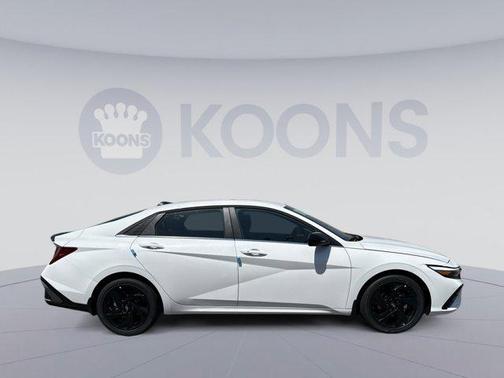 Serenity White 2026 Hyundai ELANTRA Sport