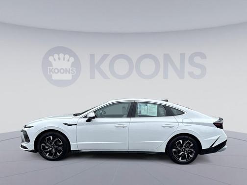 Serenity White 2025 Hyundai SONATA SEL