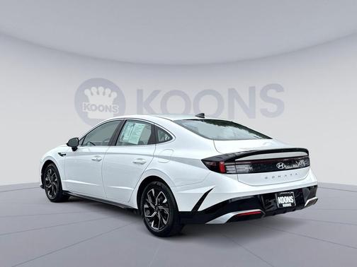 Serenity White 2025 Hyundai SONATA SEL