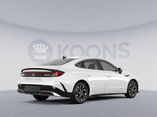 Serenity White 2025 Hyundai SONATA SEL