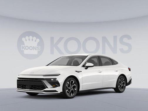 Serenity White 2025 Hyundai SONATA SEL