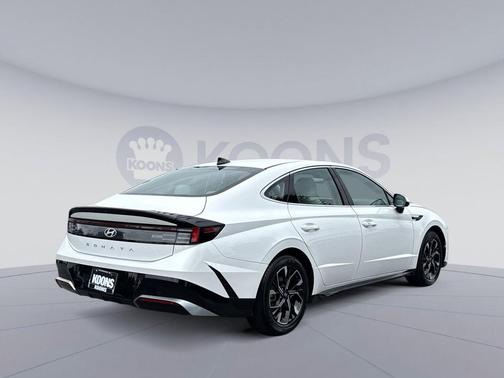 Serenity White 2025 Hyundai SONATA SEL