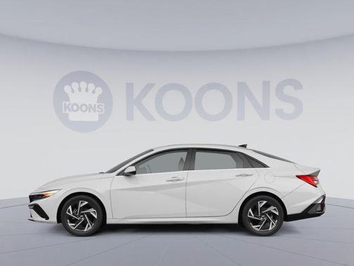 Serenity White 2024 Hyundai ELANTRA SEL