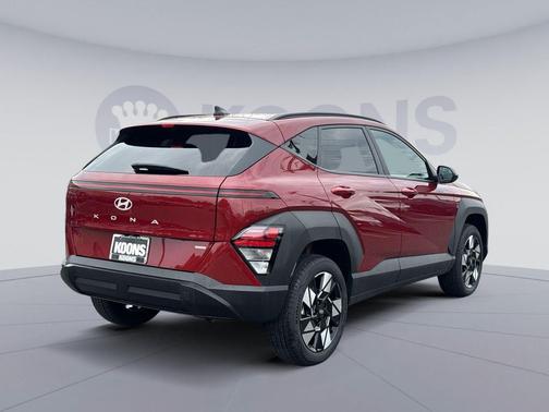 Ultimate Red Metallic 2025 Hyundai KONA SEL