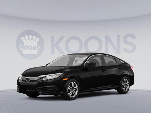 Crystal Black Pearl 2016 Honda Civic LX