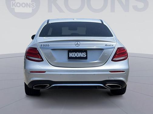 Silver 2018 Mercedes-Benz E-Class 4MATIC