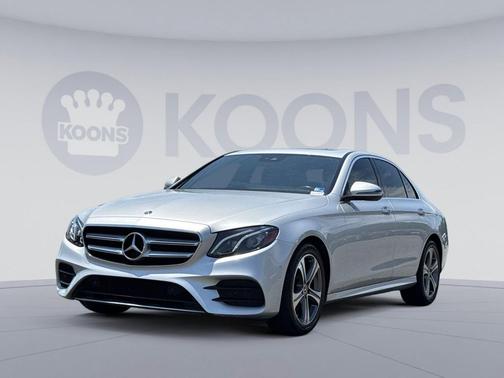 Silver 2018 Mercedes-Benz E-Class 4MATIC
