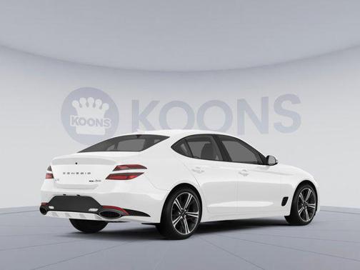 Alta White 2025 Genesis G70 3.3T AWD Sport Advanced